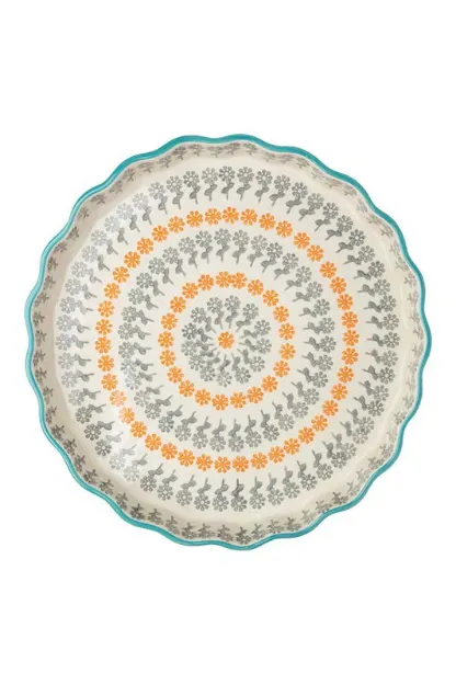 Bild von Quicheform FLORAL 22 cm