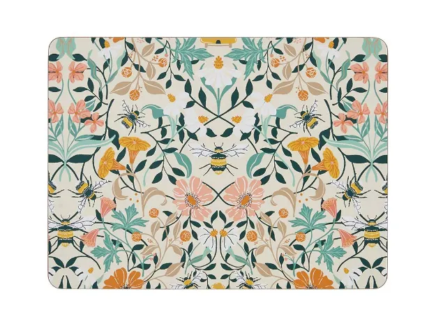 Bild von Bee Bloom Cork Placemat 4 Pack - Ulster Weavers
