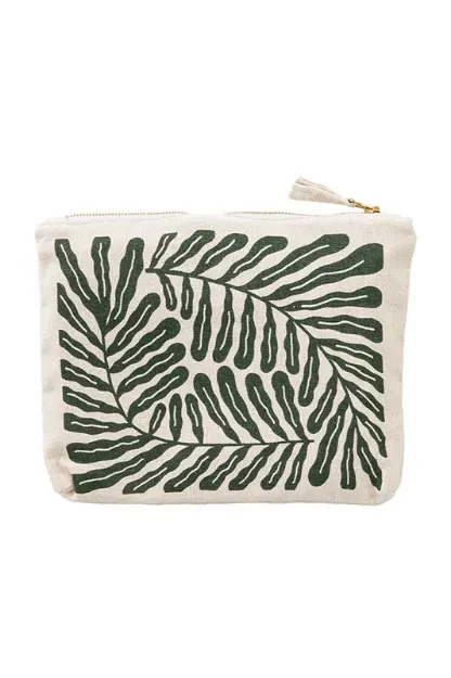 Bild von Kosmetiktasche ABSTRACT LEAVES