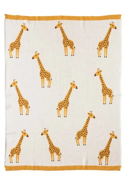 Bild von Babydecke GIRAFFE