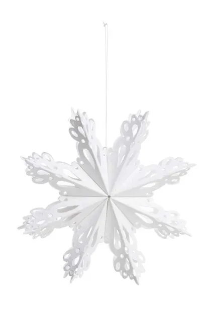 Bild von Papieranhänger WHITE STAR