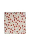 Bild von Untersetzer VINTAGE GARDEN red