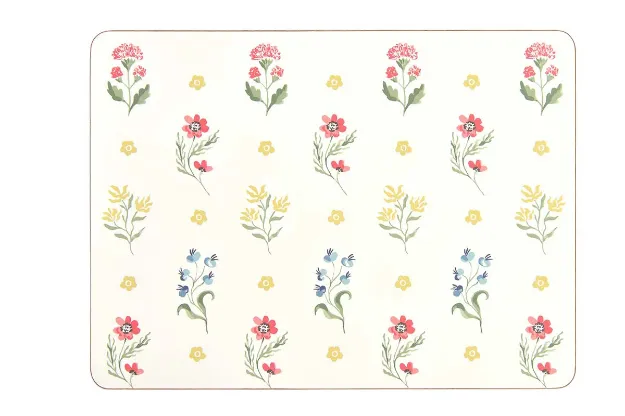 Bild von Boho Floral Cork Placemat 4 Pack - Ulster Weavers