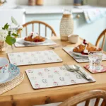 Bild von Boho Floral Cork Placemat 4 Pack - Ulster Weavers