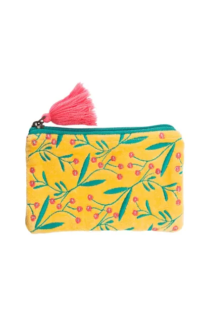 Bild von Samttäschchen FLORAL