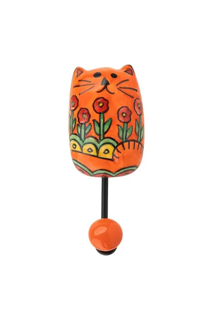 Bild von Wandhaken ORANGE CAT