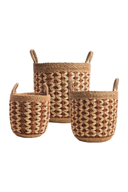 Bild von Aufbewahrungskörbe SEAWEED 3er-Set