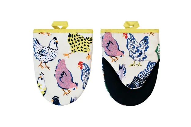 Bild von Chick Chicken Microwave Mitts - Ulster Weavers