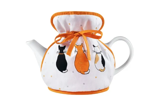 Bild von Cats In Waiting Muff Tea Cosy - Ulster Weavers