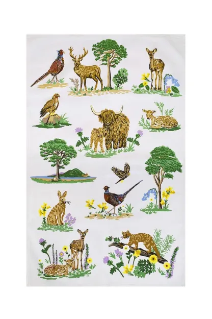 Bild von Thistlewood Cotton Tea Towel - Ulster Weavers
