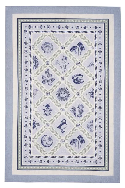 Bild von Coastal Treasures Cotton Tea Towel - Ulster Weavers