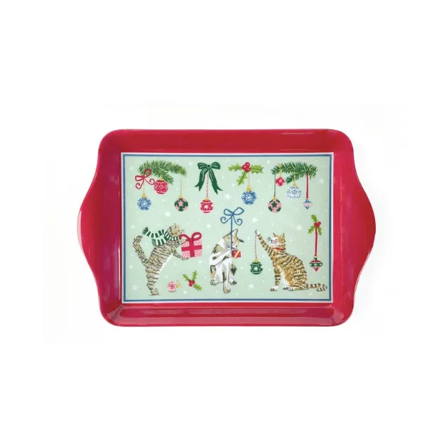 Bild von Christmas Cats Scatter Tray - Ulster Weavers
