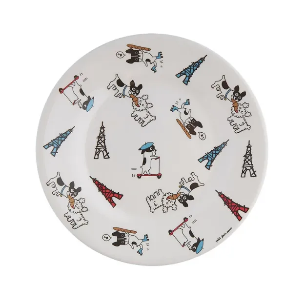 Bild von dessert plate doggy in paris, VE-6