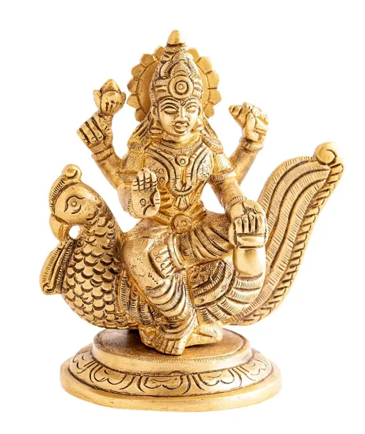 Bild von Lakshmi auf Pfau 11cm