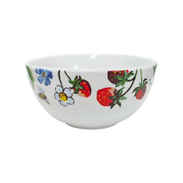 Bild von Strawberry Patch Porcelain Bowl - Ulster Weavers