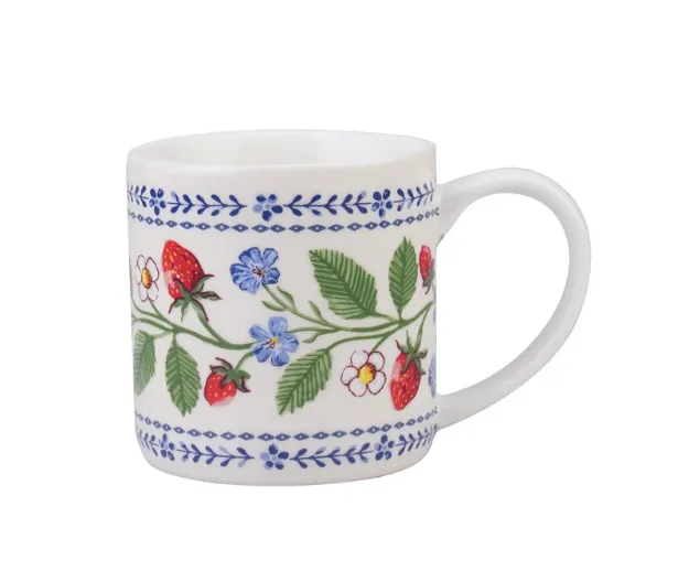 Bild von Strawberry Patch New Bone China Mug - Ulster Weavers