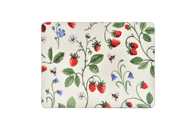 Bild von Strawberry Patch Cork Placemat 4 Pack - Ulster Weavers