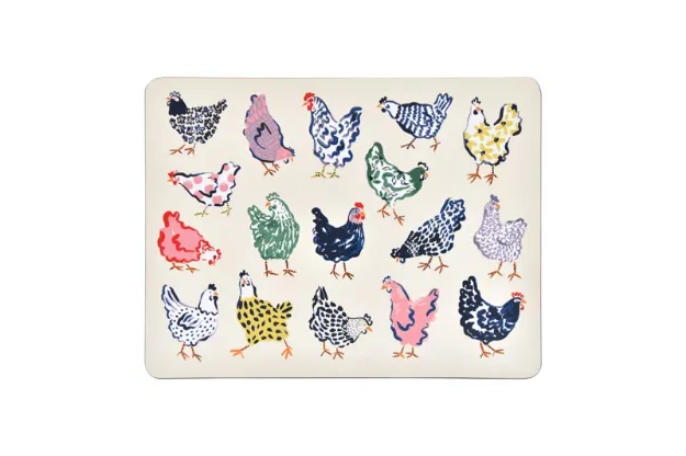 Bild von Chick Chicken Cork Placemat 4 Pack - Ulster Weavers