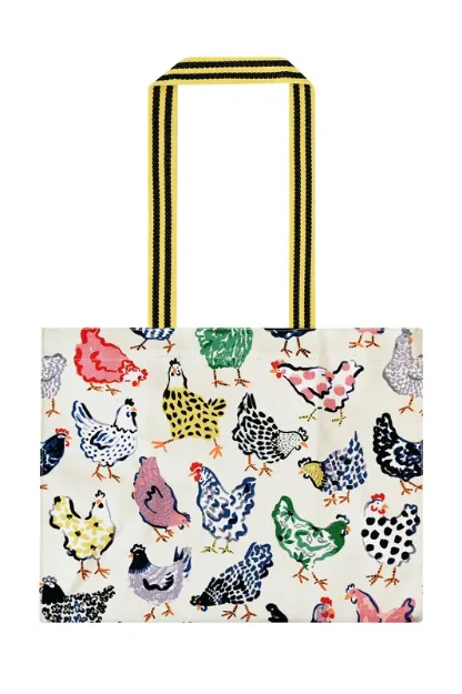 Bild von Chick Chicken Canvas Shoulder Bag - Ulster Weavers