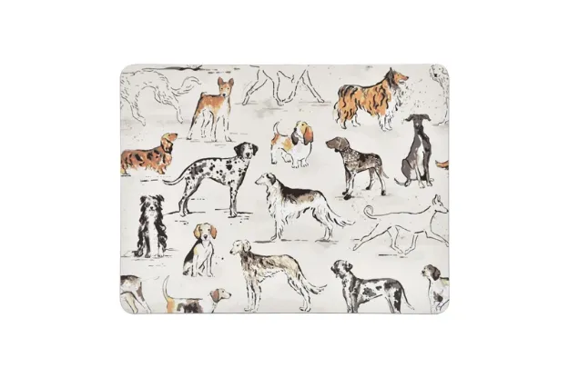 Bild von Country Dogs Cork Placemat 4 Pack - Ulster Weavers