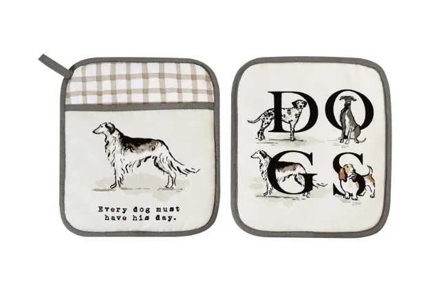 Bild von Country Dogs Pot Mitt - Ulster Weavers