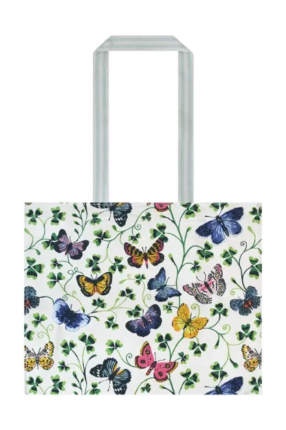 Bild von Butterfly Grove Canvas Shoulder Bag - Ulster Weavers