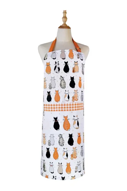 Bild von Cats In Waiting Cotton Apron - Ulster Weavers