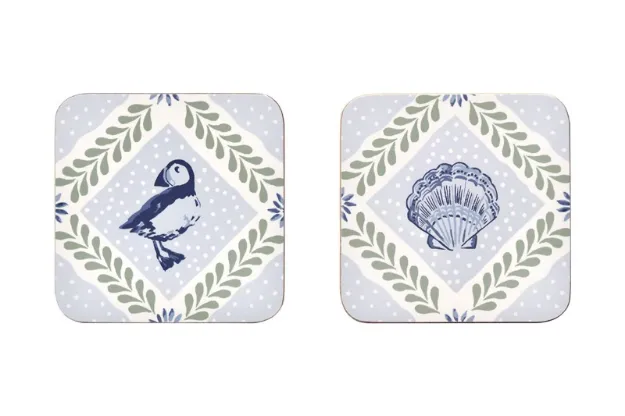 Bild von Coastal Treasures Coaster 4 Pack - Ulster Weavers