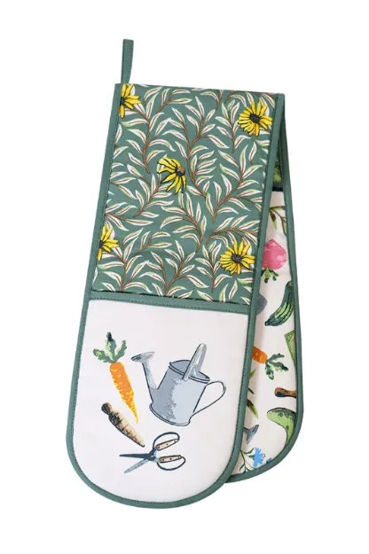 Bild von Time to Grow Double Oven Glove - Ulster Weavers