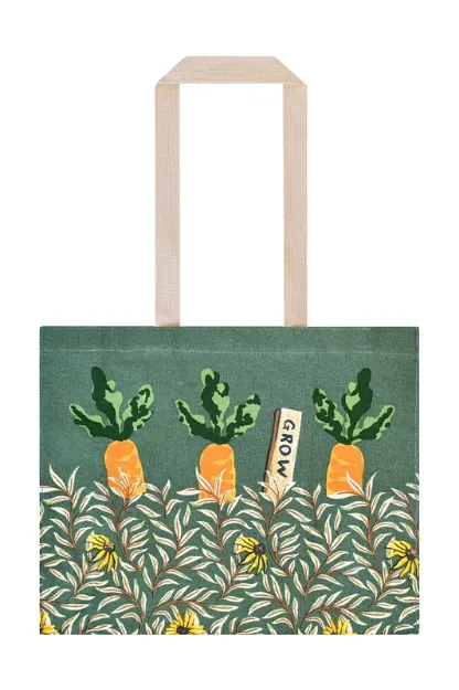 Bild von Time to Grow Canvas Shoulder Bag - Ulster Weavers