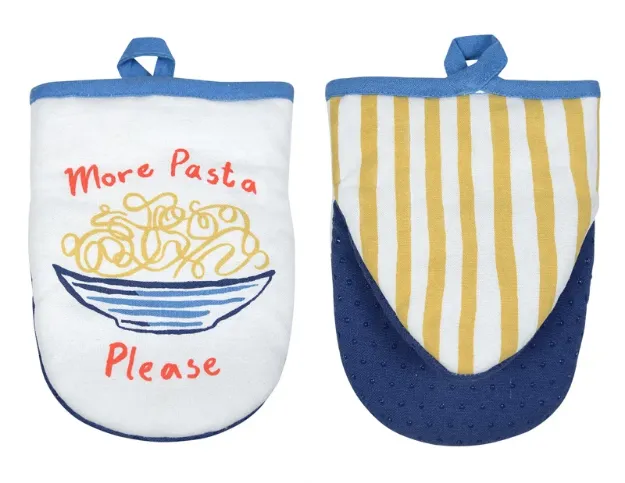 Bild von Pasta Lovers Club Microwave Mitts - Ulster Weavers