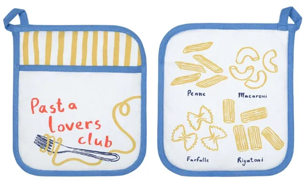 Bild von Pasta Lovers Club Pot Mitt - Ulster Weavers