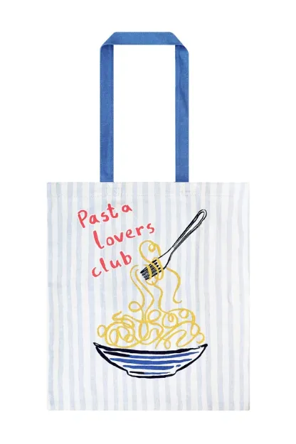 Bild von Pasta Lovers Club Cotton Tote Bag - Ulster Weavers