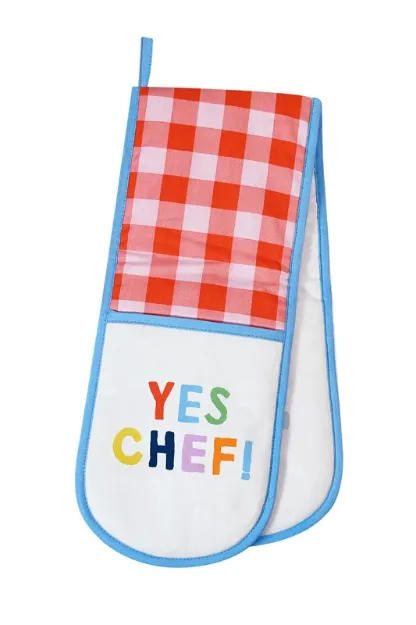 Bild von Yes Chef Double Oven Glove - Ulster Weavers