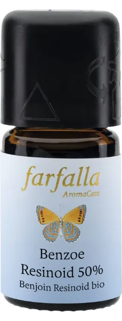 Bild von Benzoe Resinoid 50% bio Wildsammlung, 5 ml - Ätherisches Öl von Farfalla