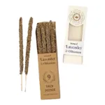 Bild von Green Tree Lavender & Olibanum Botanical Incense, 9 dicke Stäbchen