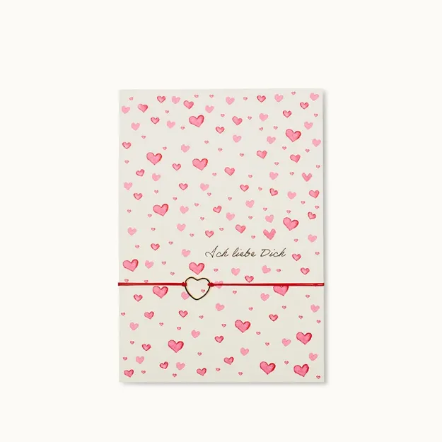 Bild von Armband-Karte Ich liebe Dich - by vivi.