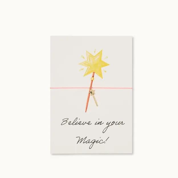 Bild von Armband-Karte: Believe in your Magic - by vivi.