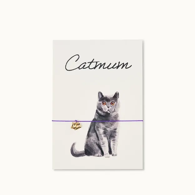 Bild von Armband-Karte: Catmum - by vivi.