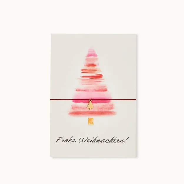 Bild von Armband-Karte: Christbaum - by vivi.