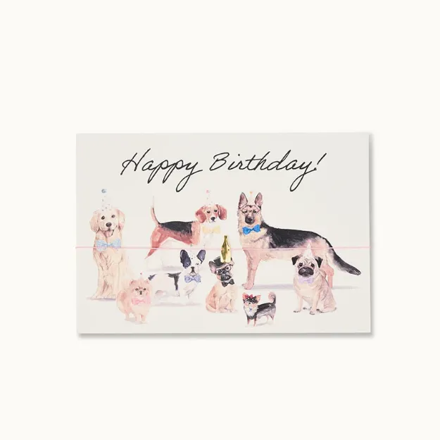 Bild von Armband-Karte: Dogparty - by vivi.