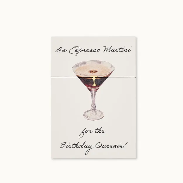 Bild von Armband-Karte: Espresso Martini - by vivi.