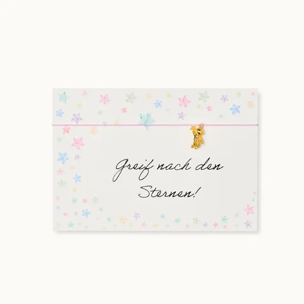 Bild von Armband-Karte: Greif Nach Den Sternen - by vivi.
