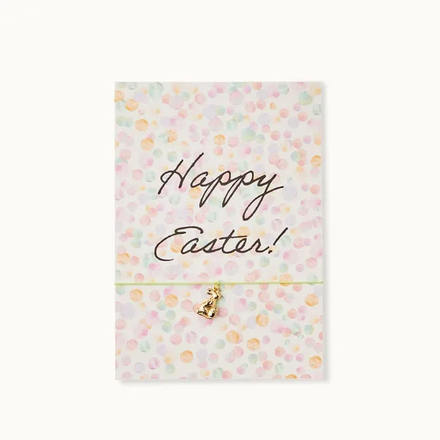 Bild von Armband-Karte: Happy Easter - by vivi.