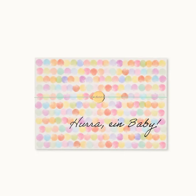 Bild von Armband-Karte: Hurry, ein Baby - neutral - by vivi.