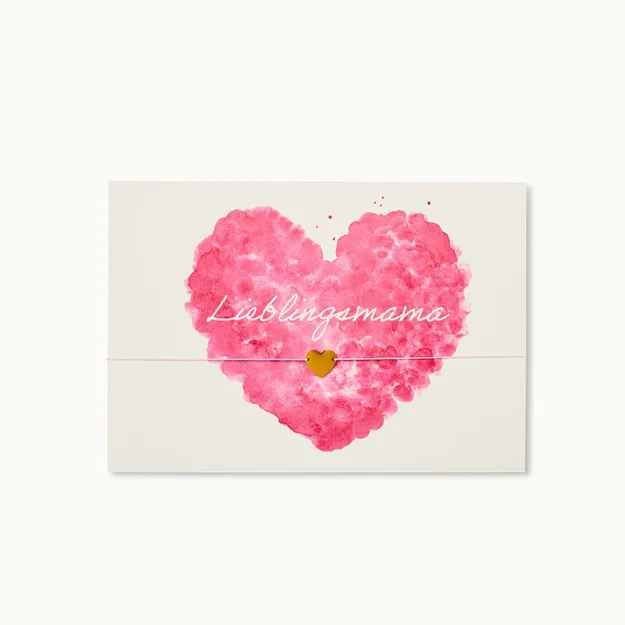 Bild von Armband-Karte: Lieblingsmama - by vivi.