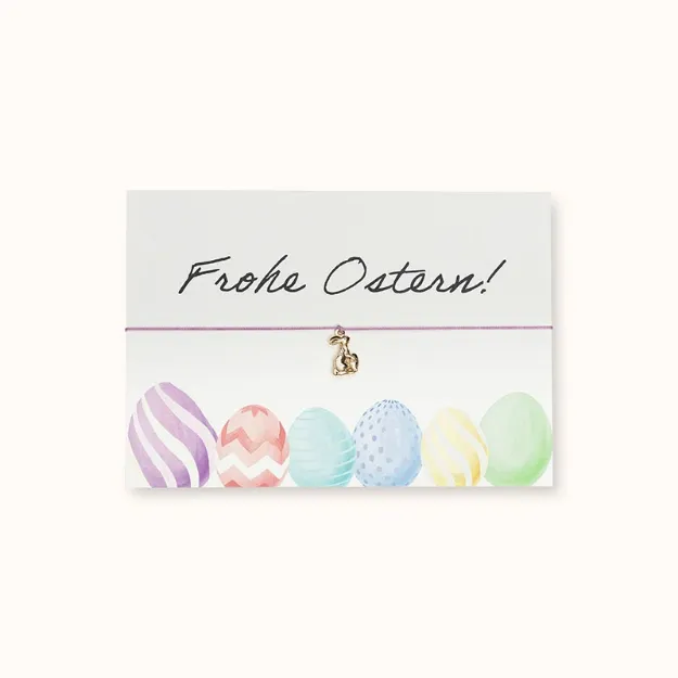 Bild von Armband-Karte: Ostereier - by vivi.