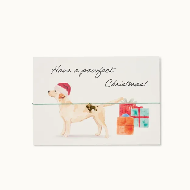 Bild von Armband-Karte: Pawfect Christmas - by vivi.