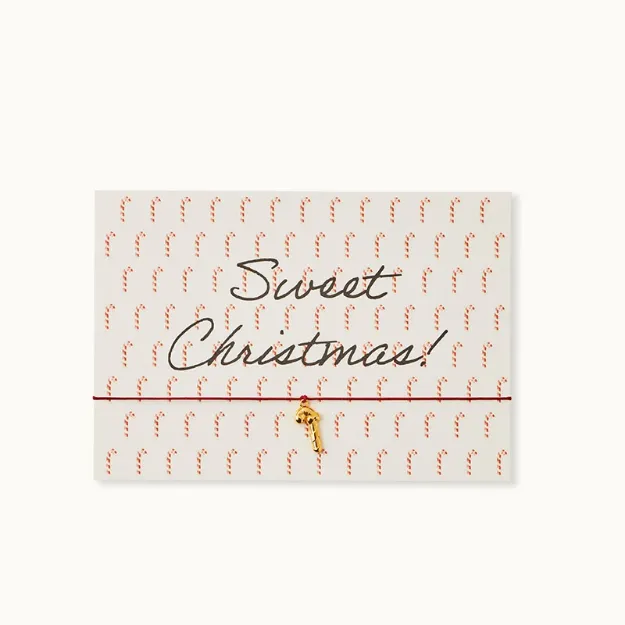Bild von Armband-Karte: Sweet Christmas - by vivi.