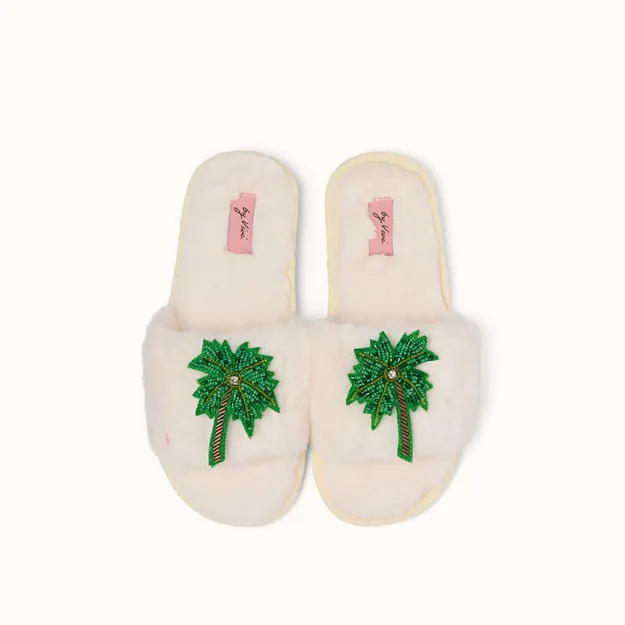 Bild von Brosche für Slipper: Palm - by vivi.